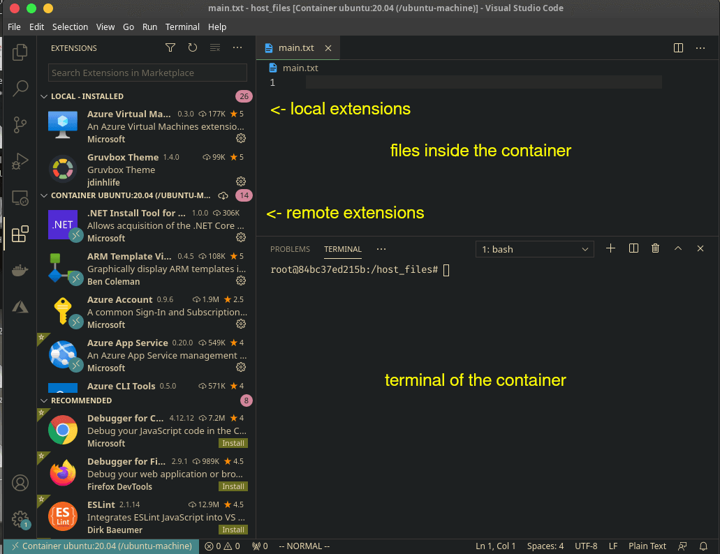 Hand-On — Containerizing Development Environment with Visual Studio Code